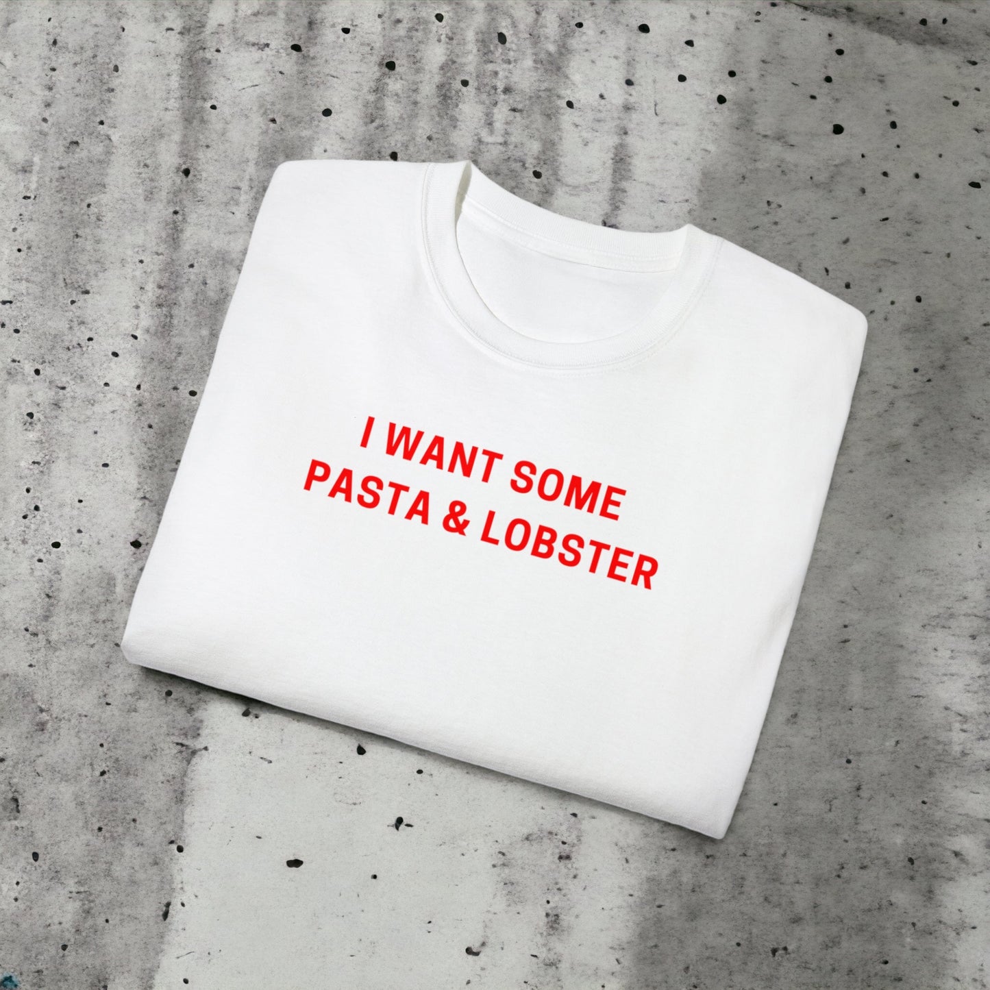 Pasta & Lobster - Unisex Ultra Cotton Black or White Tee