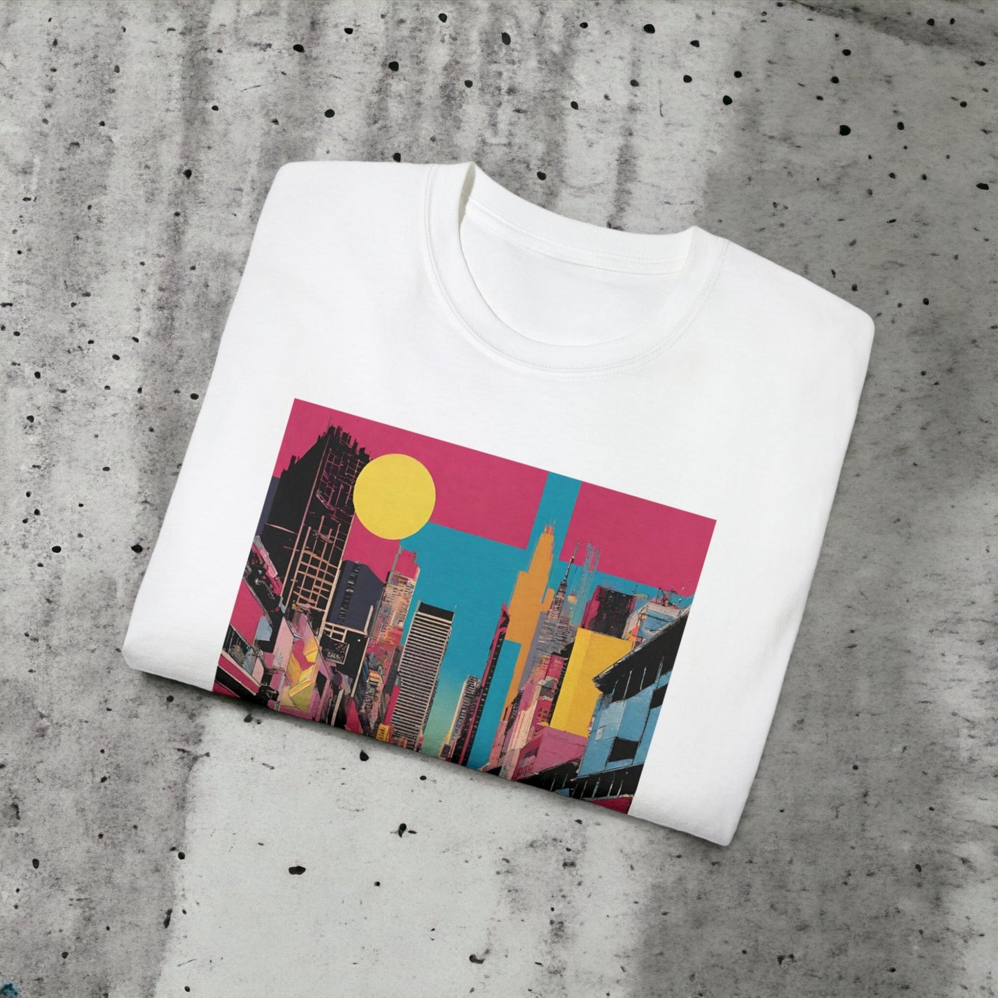 City Pop I - Unisex Ultra Cotton Black or White Tee