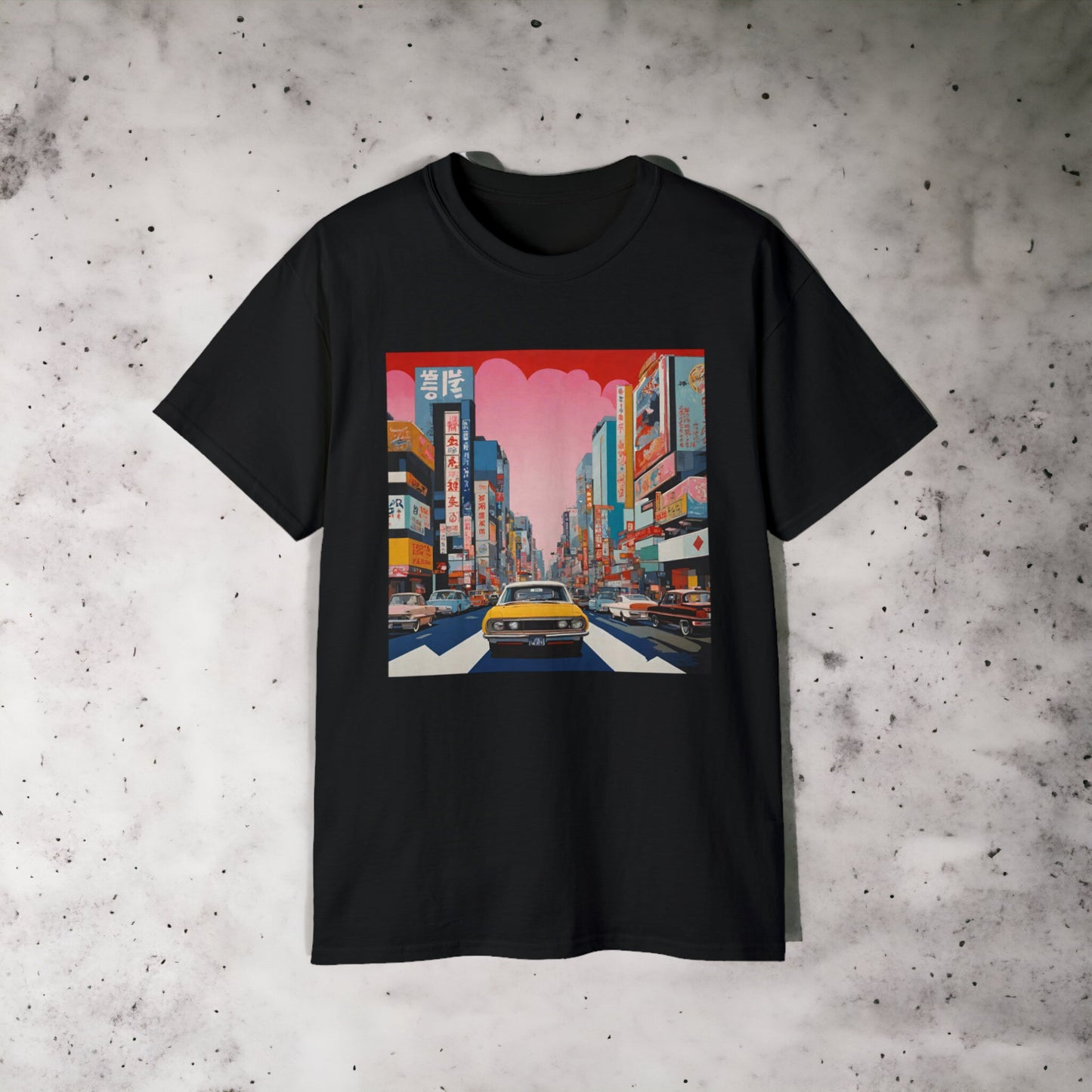 City Pop X - Unisex Ultra Cotton Black or White Tee