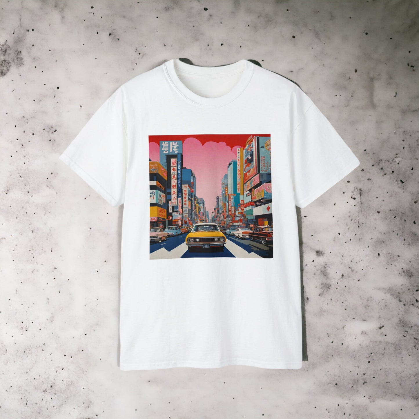 City Pop X - Unisex Ultra Cotton Black or White Tee