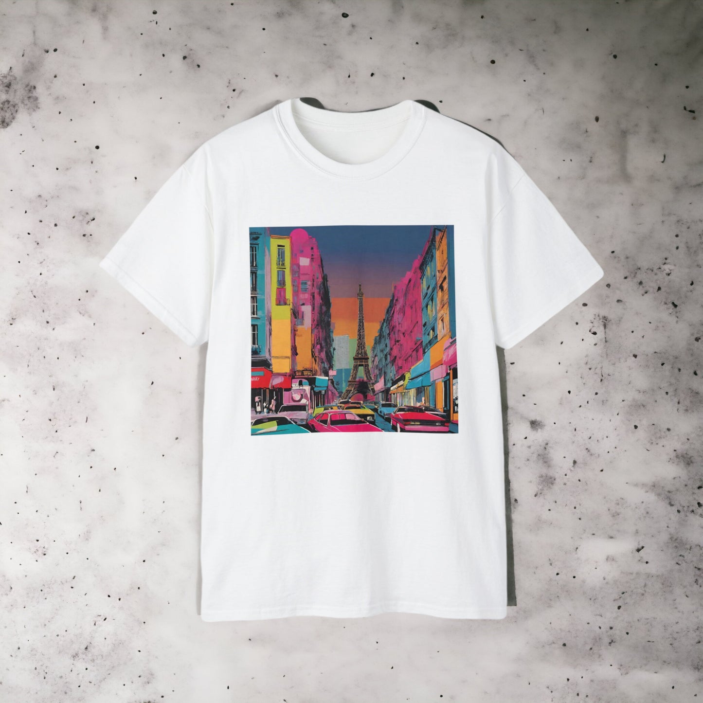 City Pop IX - Unisex Ultra Cotton Black or White Tee