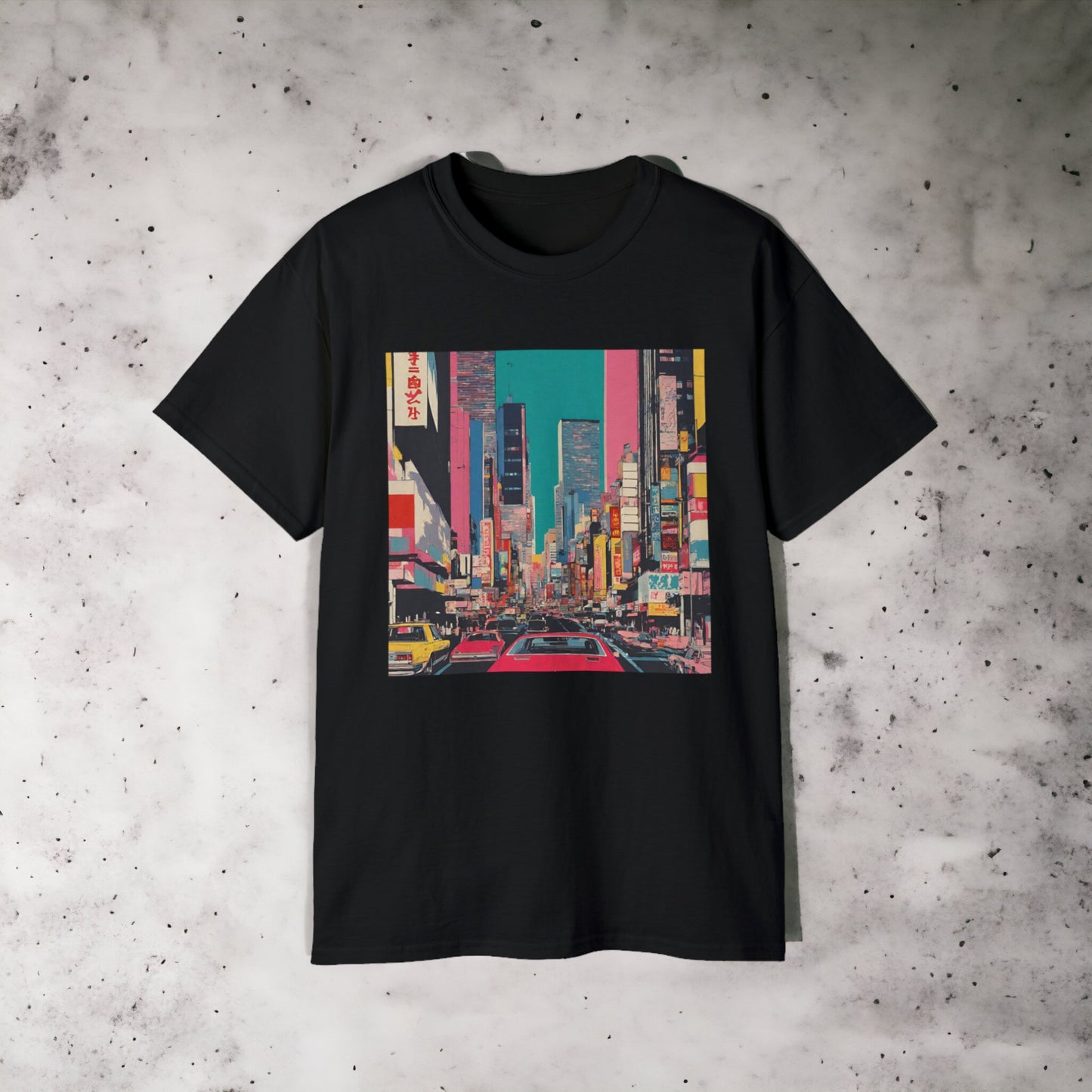 City Pop VIII - Unisex Ultra Cotton Black or White Tee