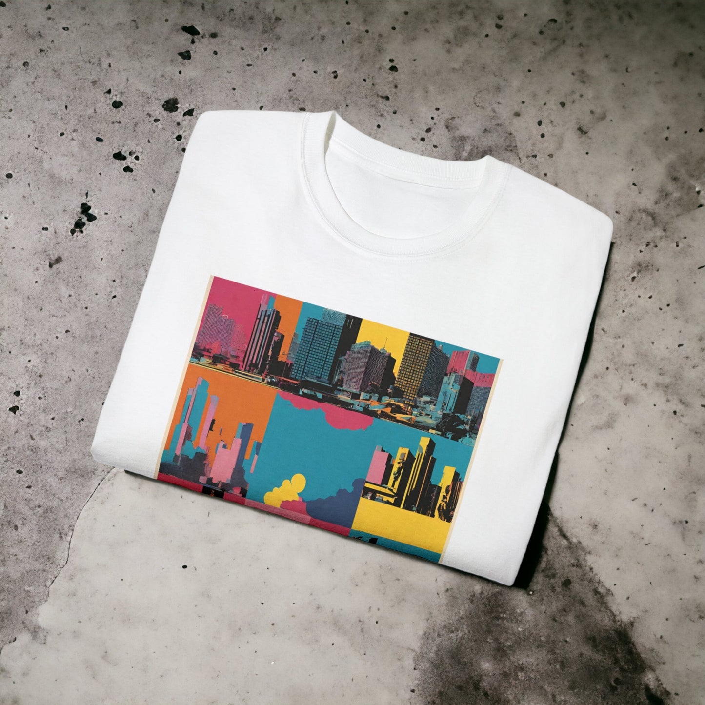 City Pop IV - Unisex Ultra Cotton Black or White Tee