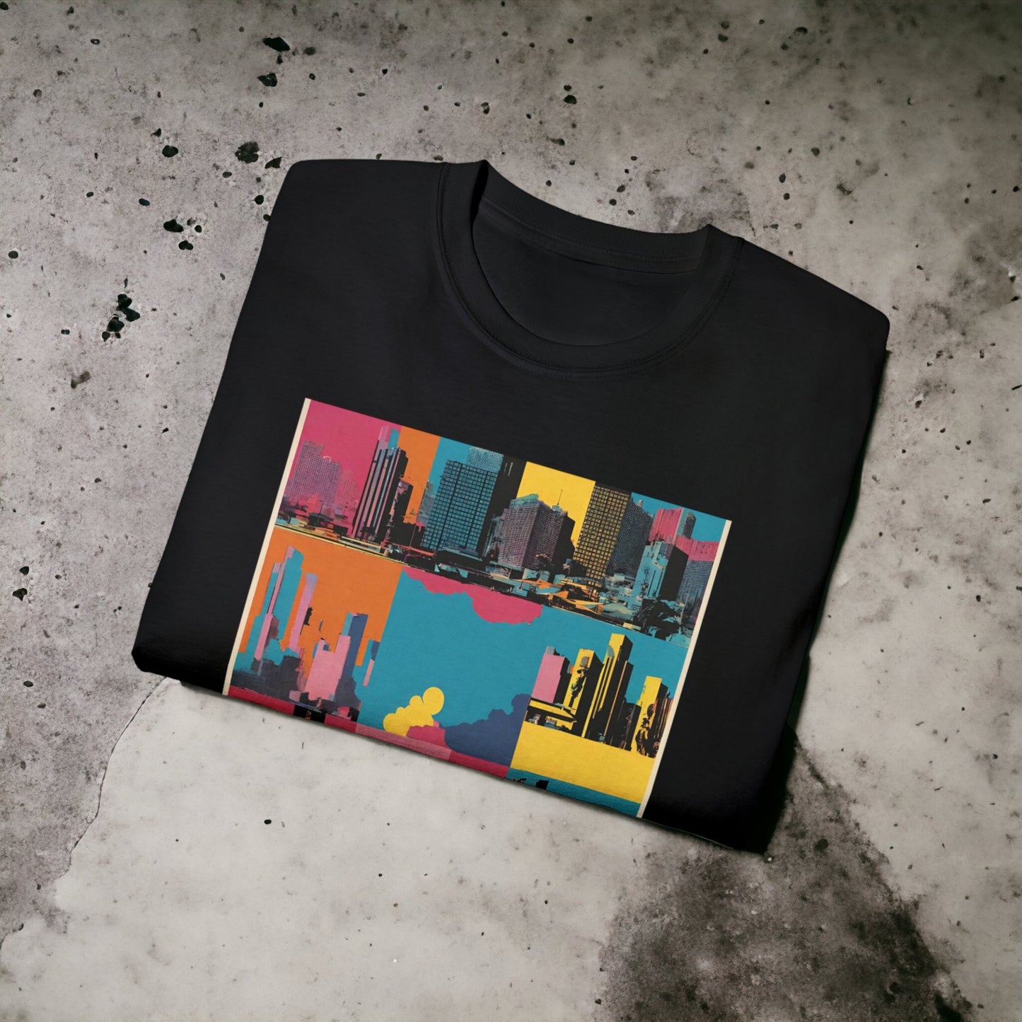 City Pop IV - Unisex Ultra Cotton Black or White Tee