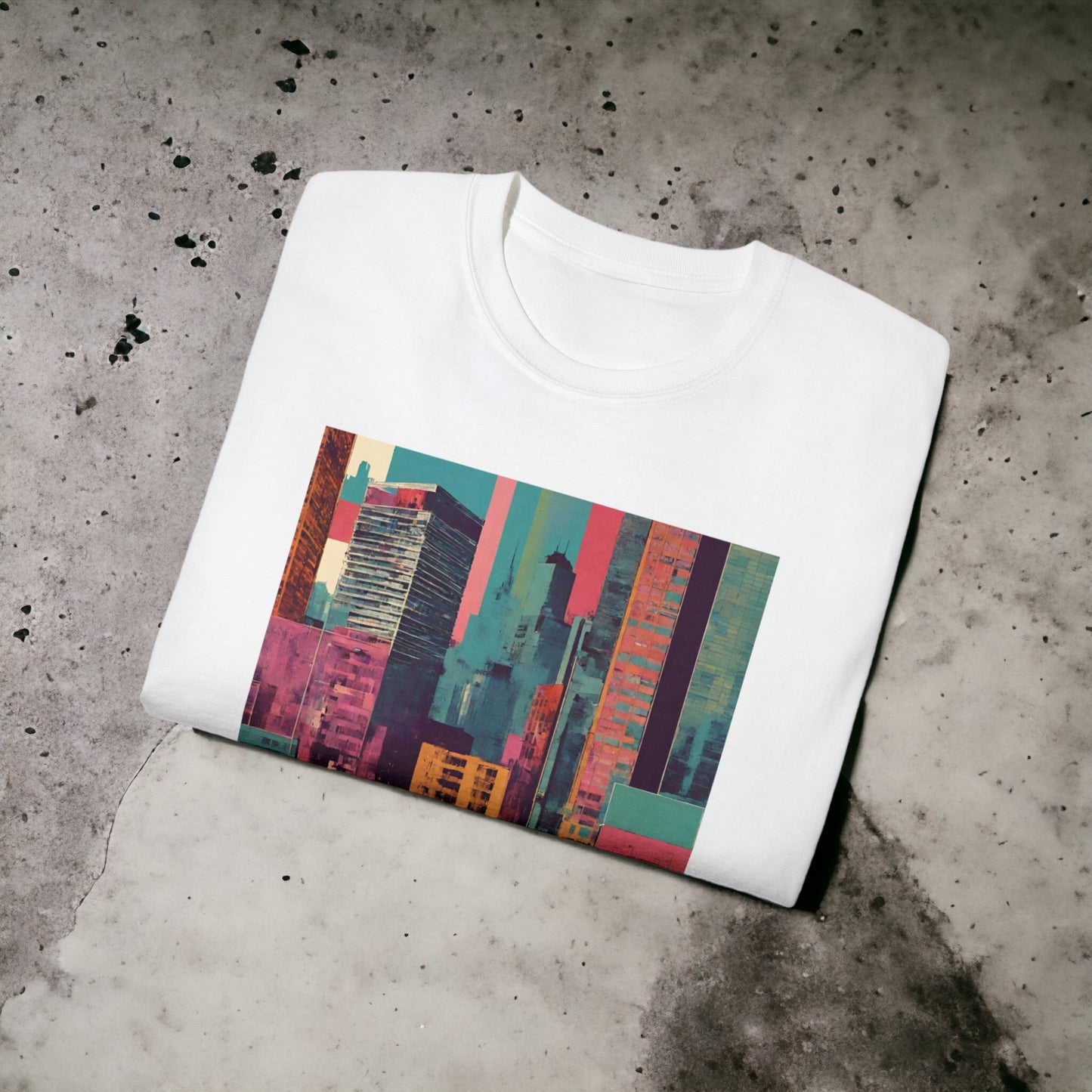 City Pop V - Unisex Ultra Cotton Black or White Tee