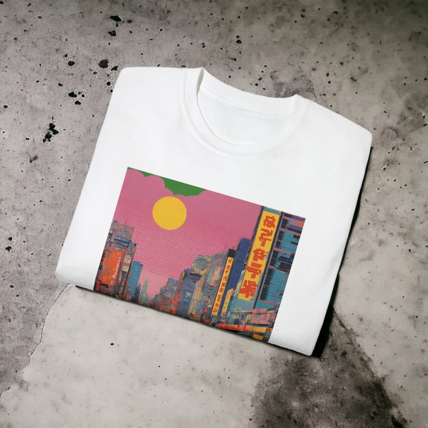 City Pop VI - Unisex Ultra Cotton Black or White Tee