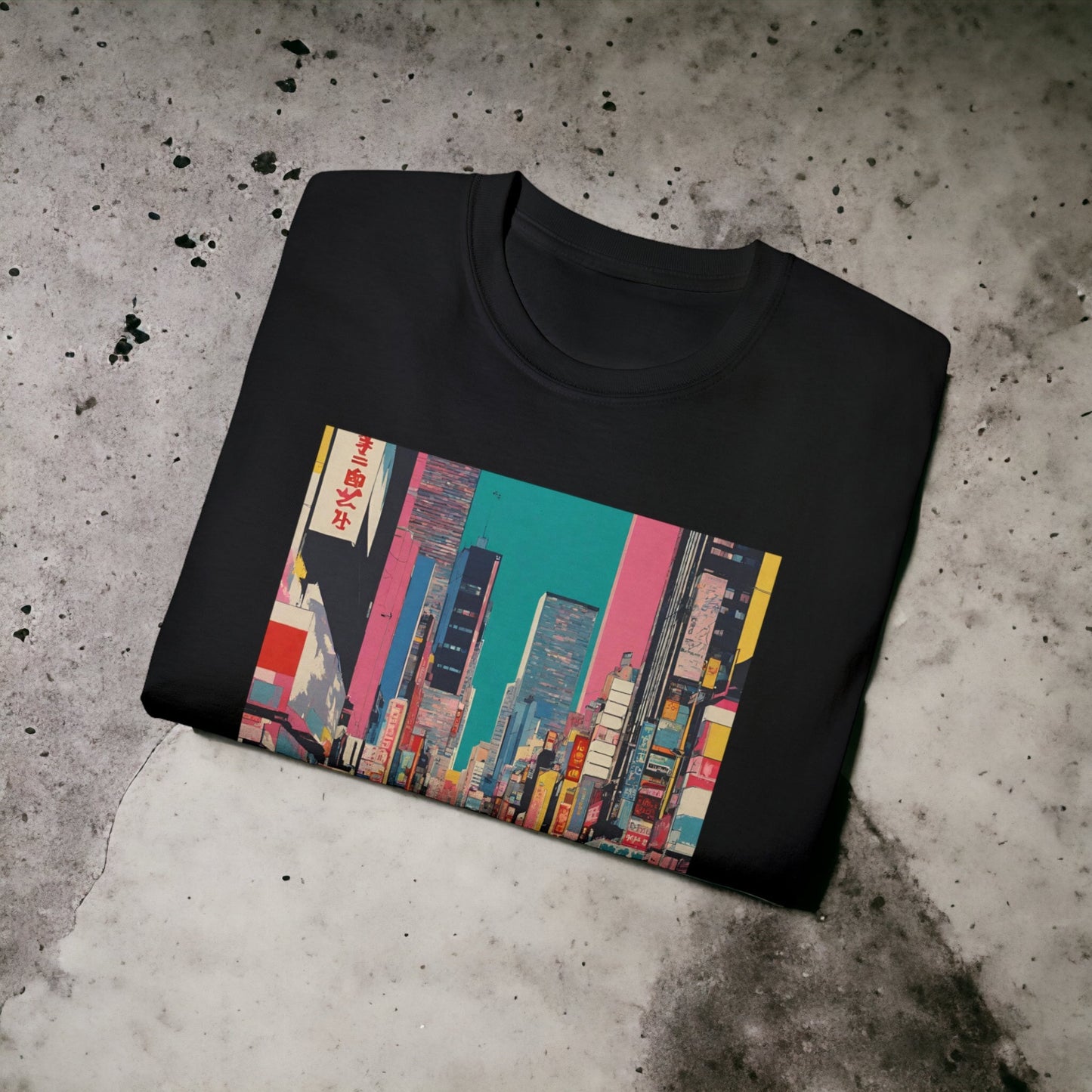 City Pop VIII - Unisex Ultra Cotton Black or White Tee