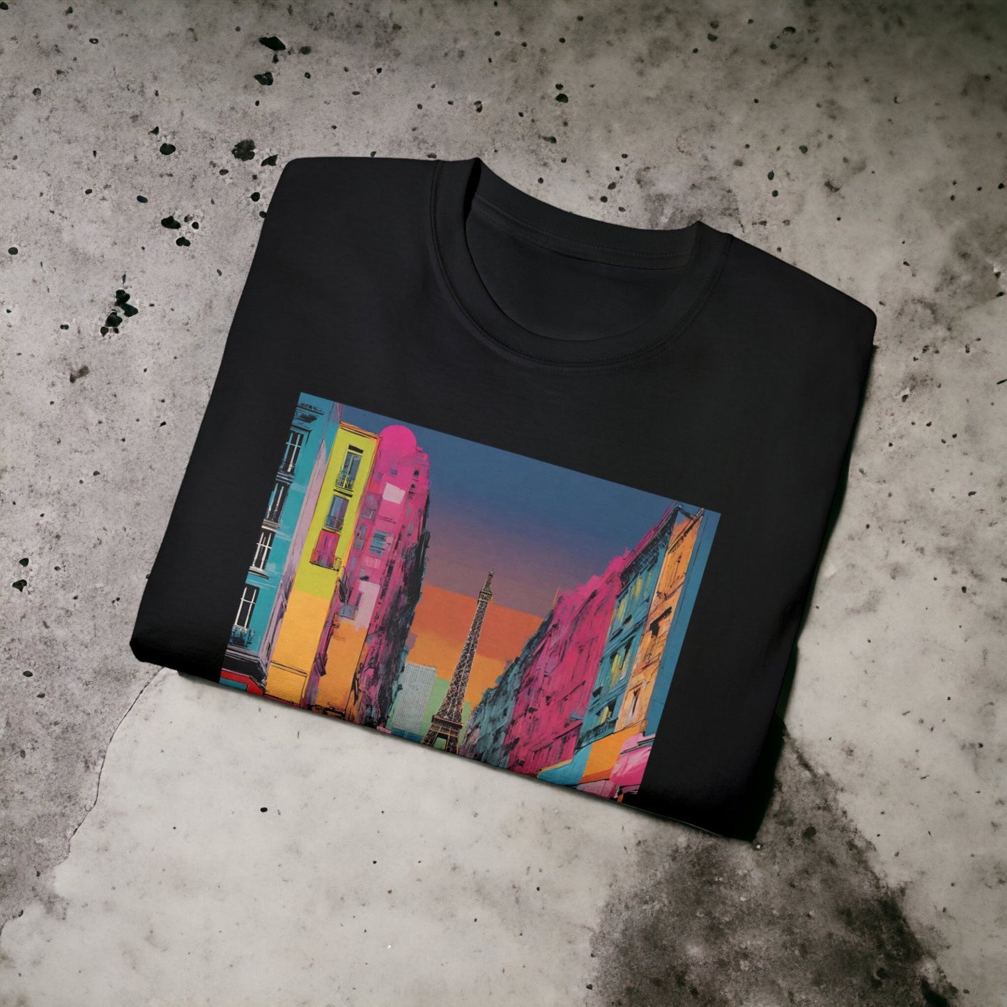 City Pop IX - Unisex Ultra Cotton Black or White Tee