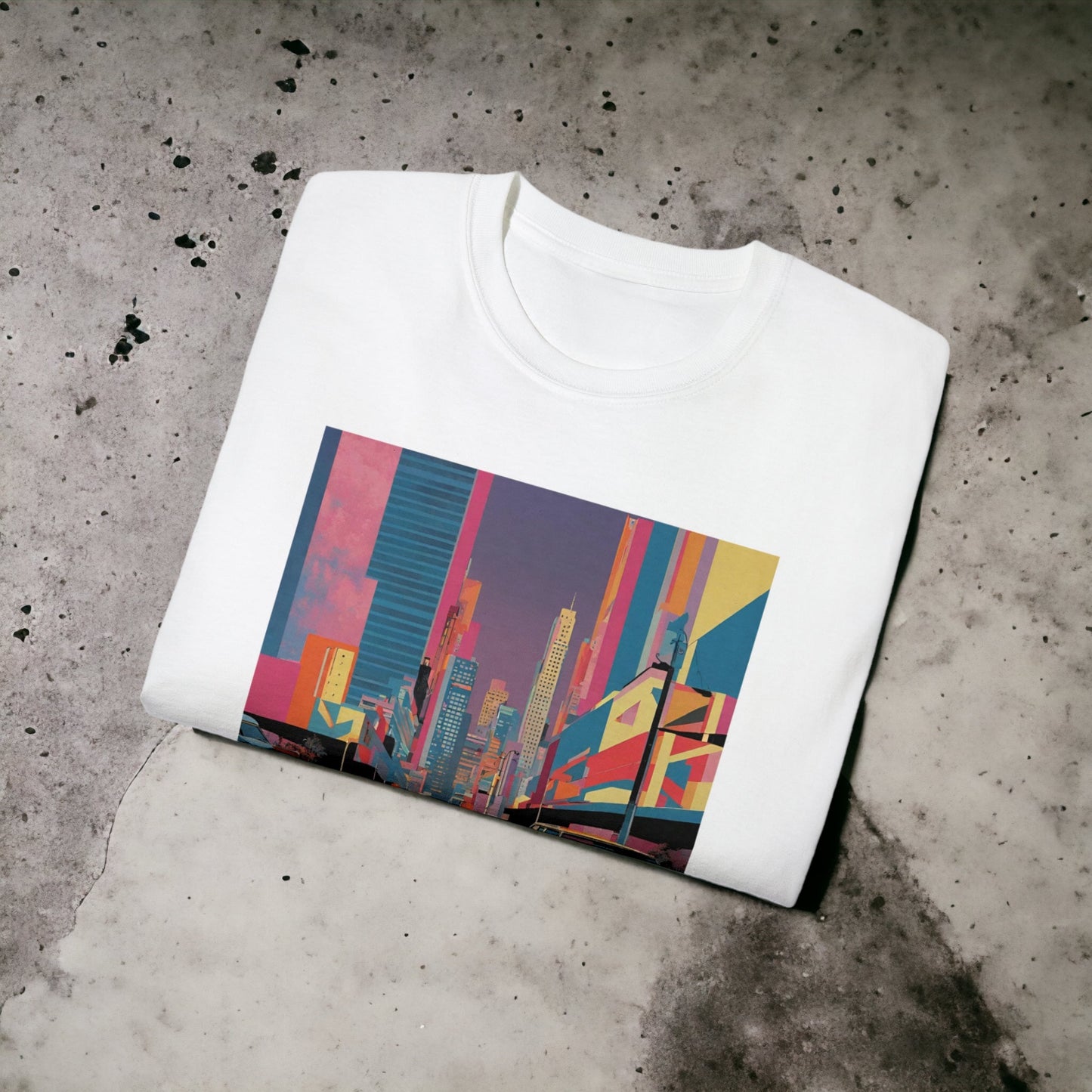 City Pop II - Unisex Ultra Cotton Black or White Tee