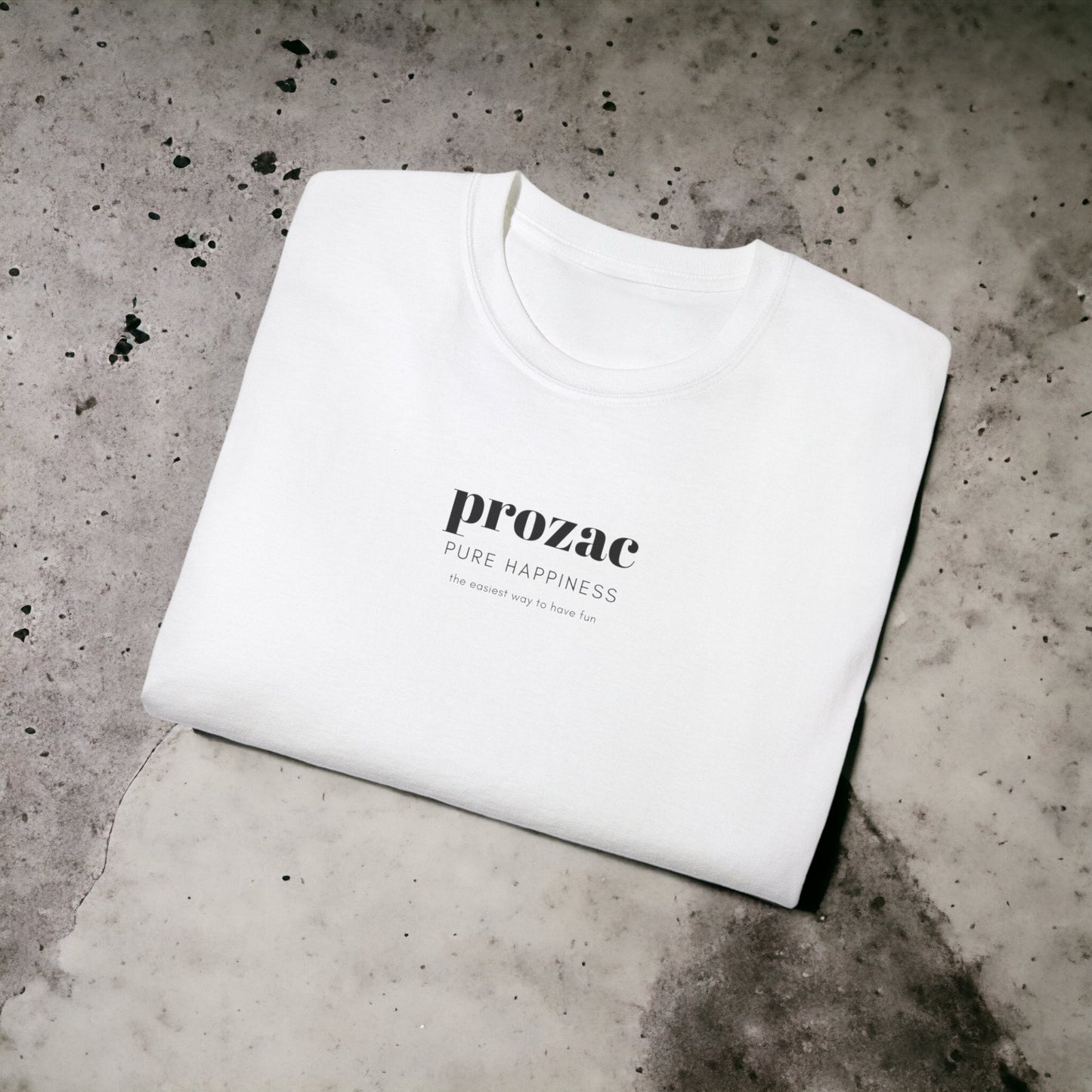 Prozac - Unisex Ultra Cotton Black or White Tee