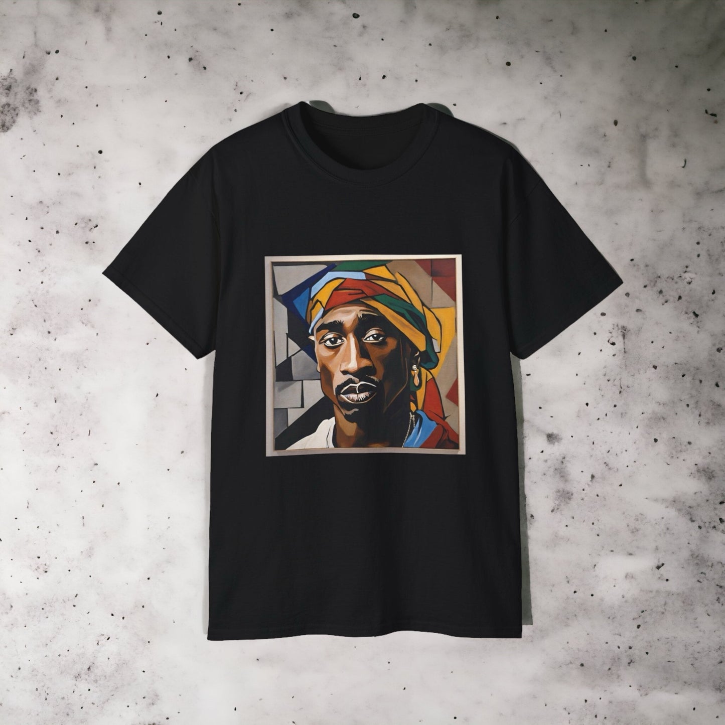 Arte - Tupac - Unisex Ultra Cotton Black or White Tee