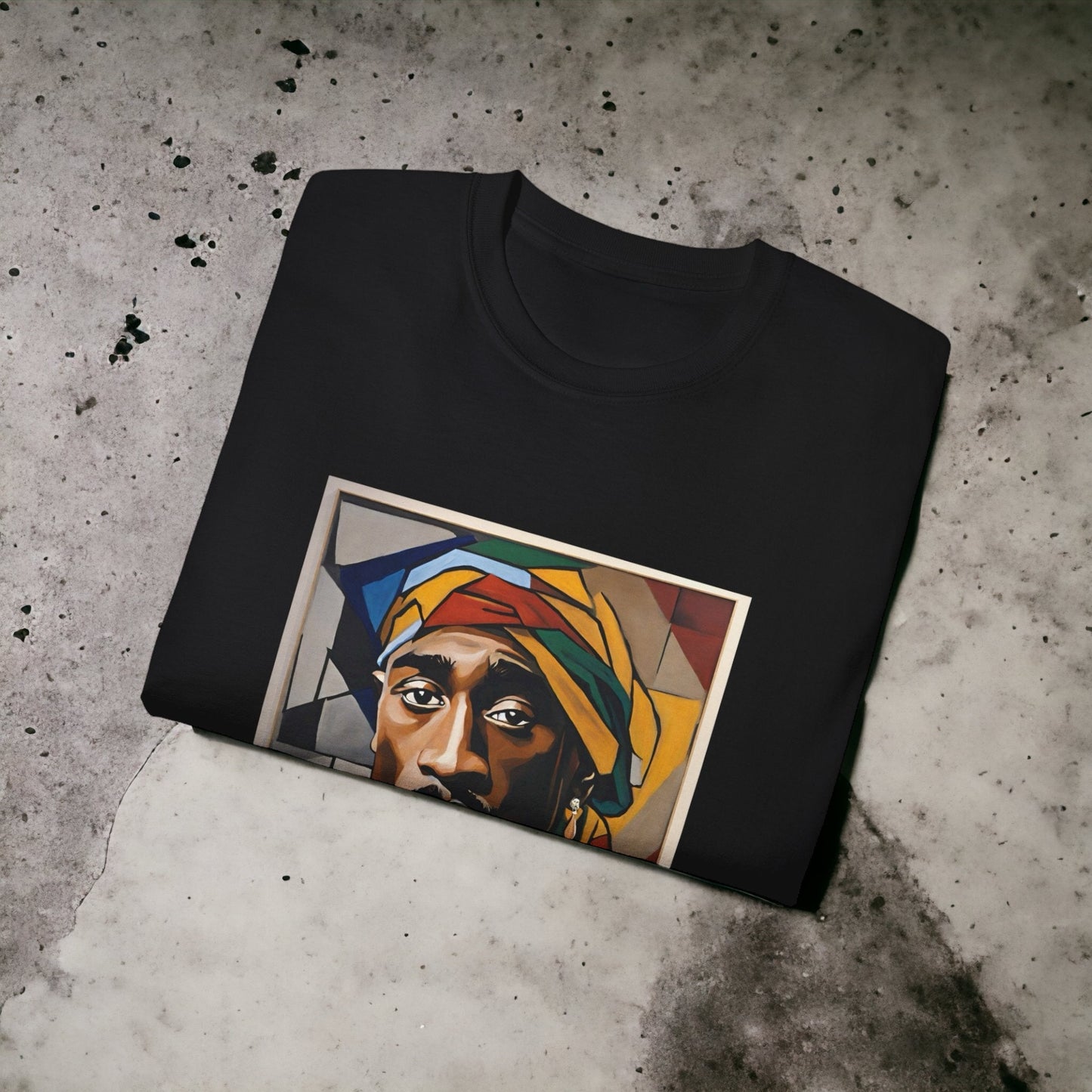 Arte - Tupac - Unisex Ultra Cotton Black or White Tee