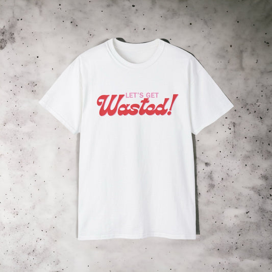 Wasted - Unisex Ultra Cotton Black or White Tee