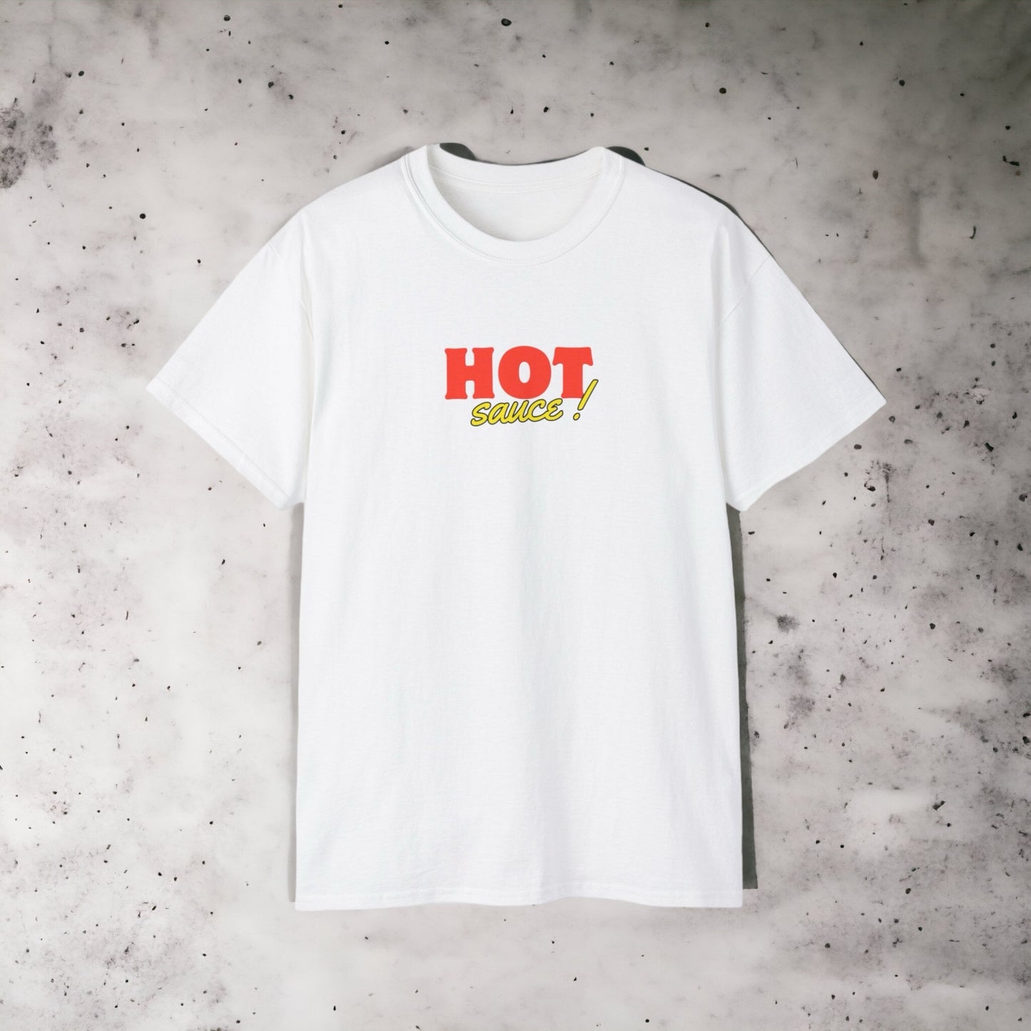 Hot Sauce - Unisex Ultra Cotton Black or White Tee