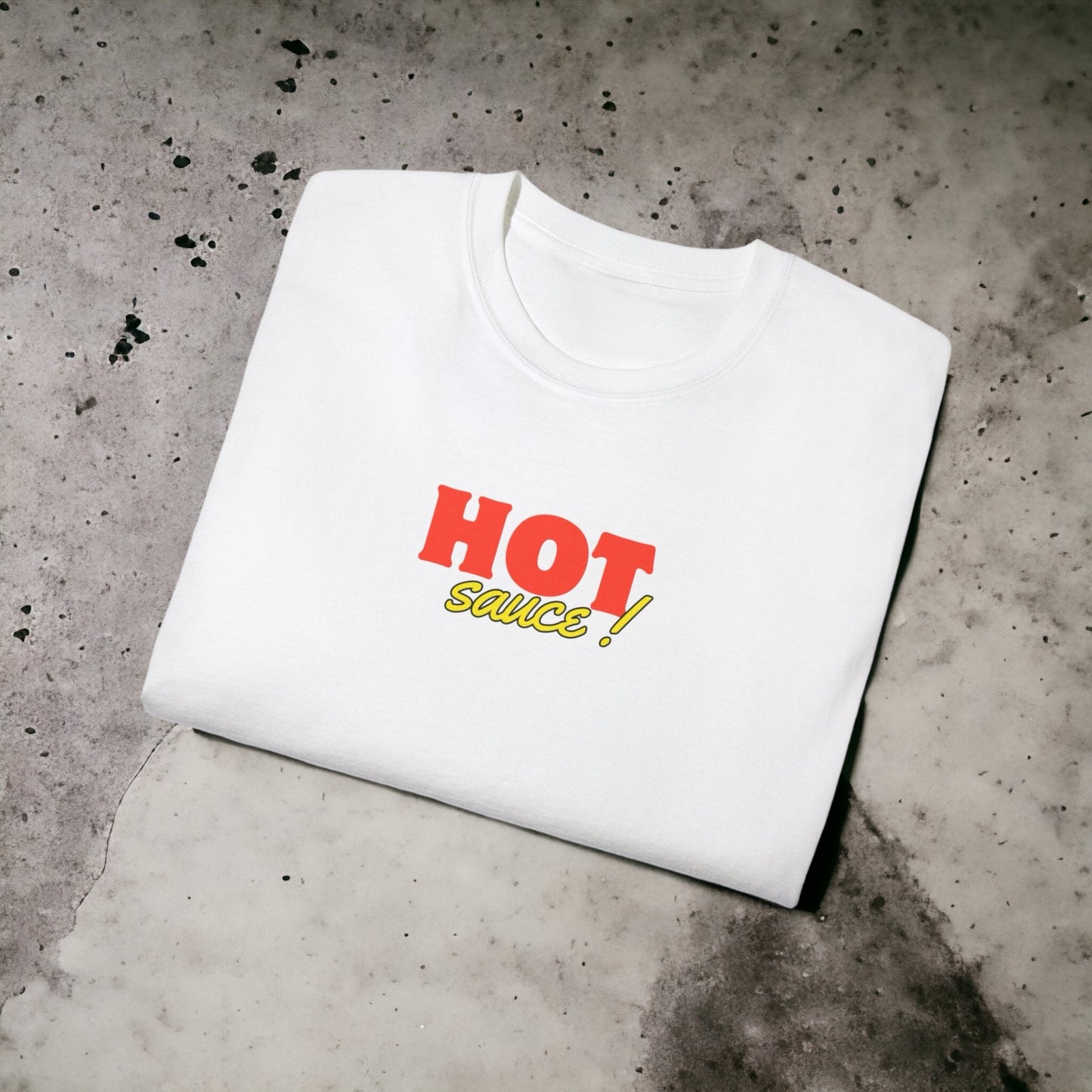 Hot Sauce - Unisex Ultra Cotton Black or White Tee