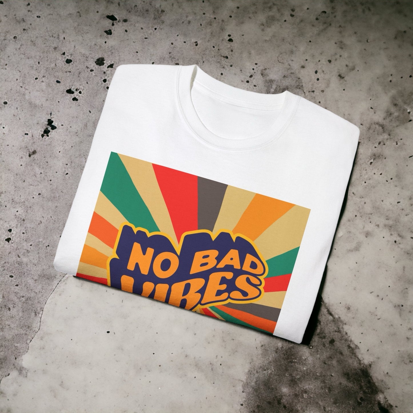 No Bad Vibes - Unisex Ultra Cotton Black, White or Pink Tee