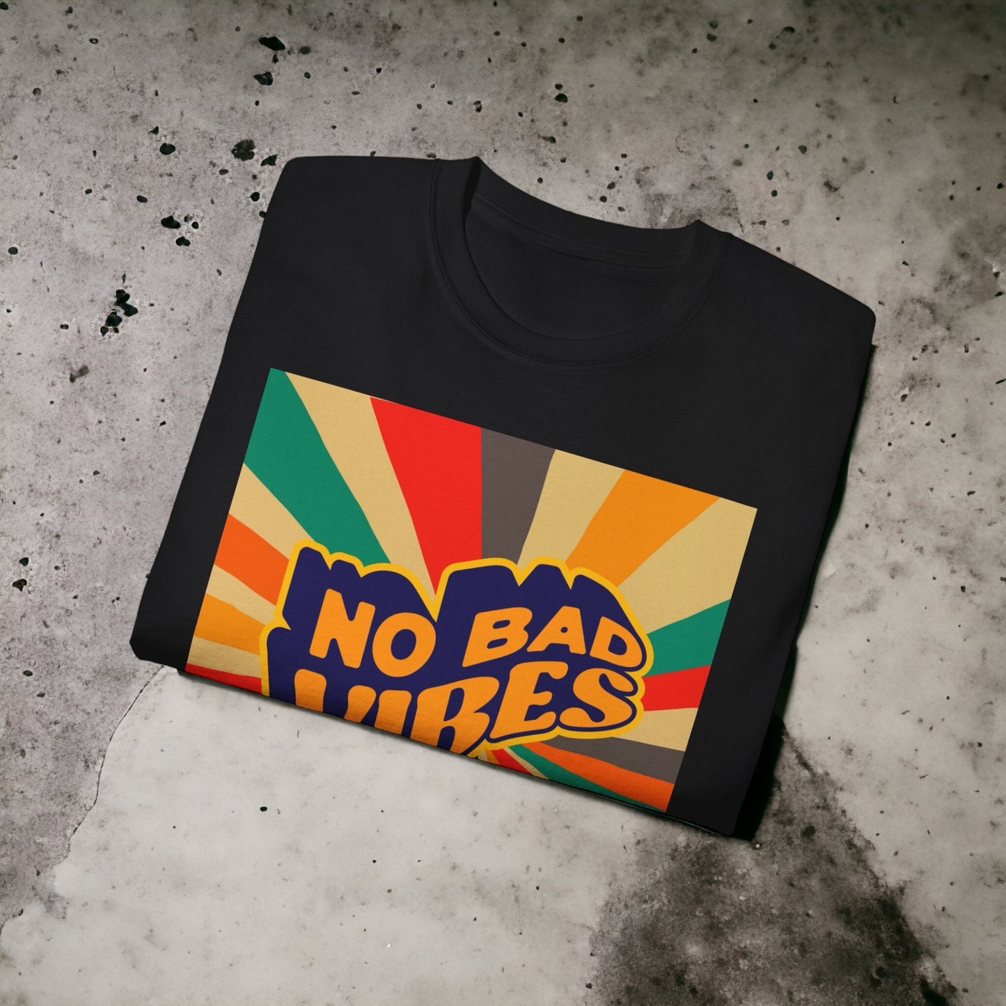 No Bad Vibes - Unisex Ultra Cotton Black, White or Pink Tee