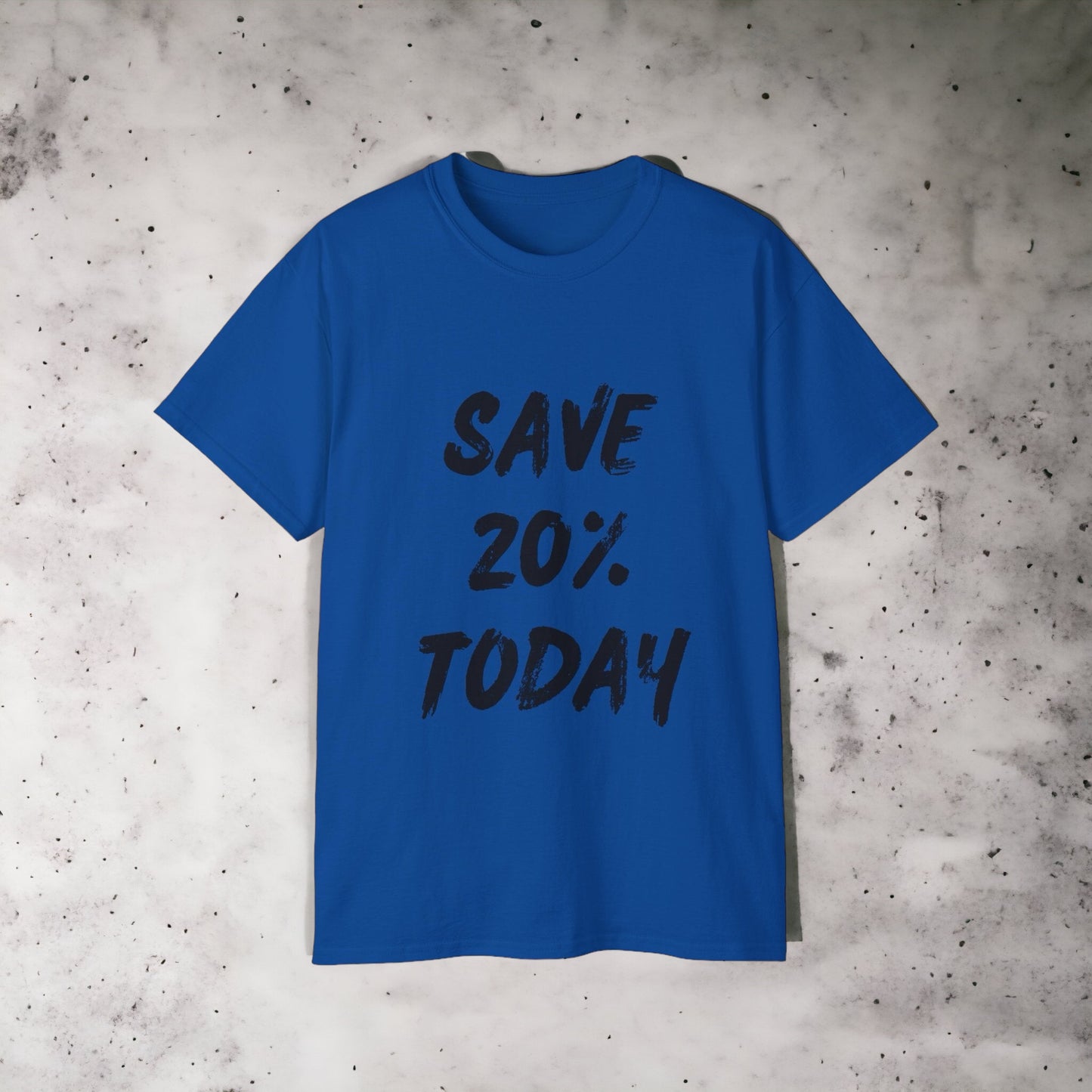 Save 20% - Unisex Ultra Cotton White, Blue or Red Tee