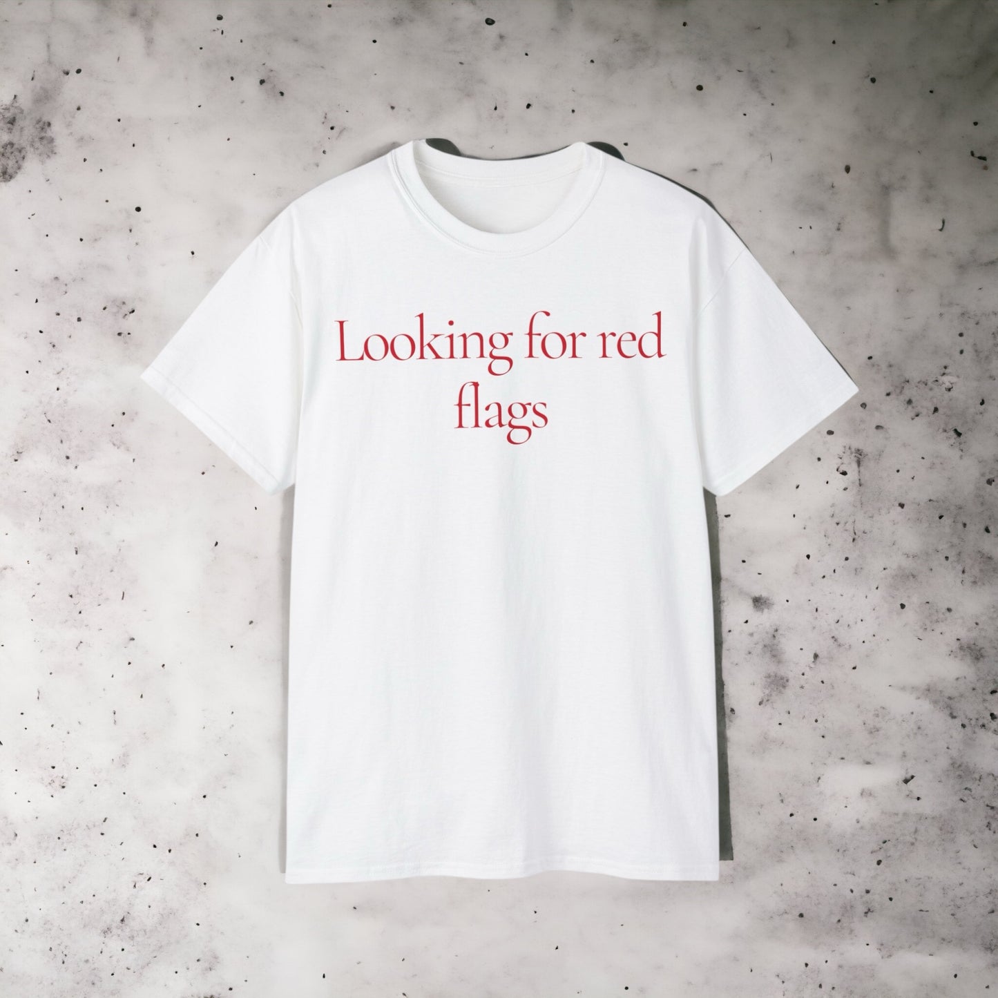 T-Shirt "Gemini-Gémeaux / Looking for red flags"