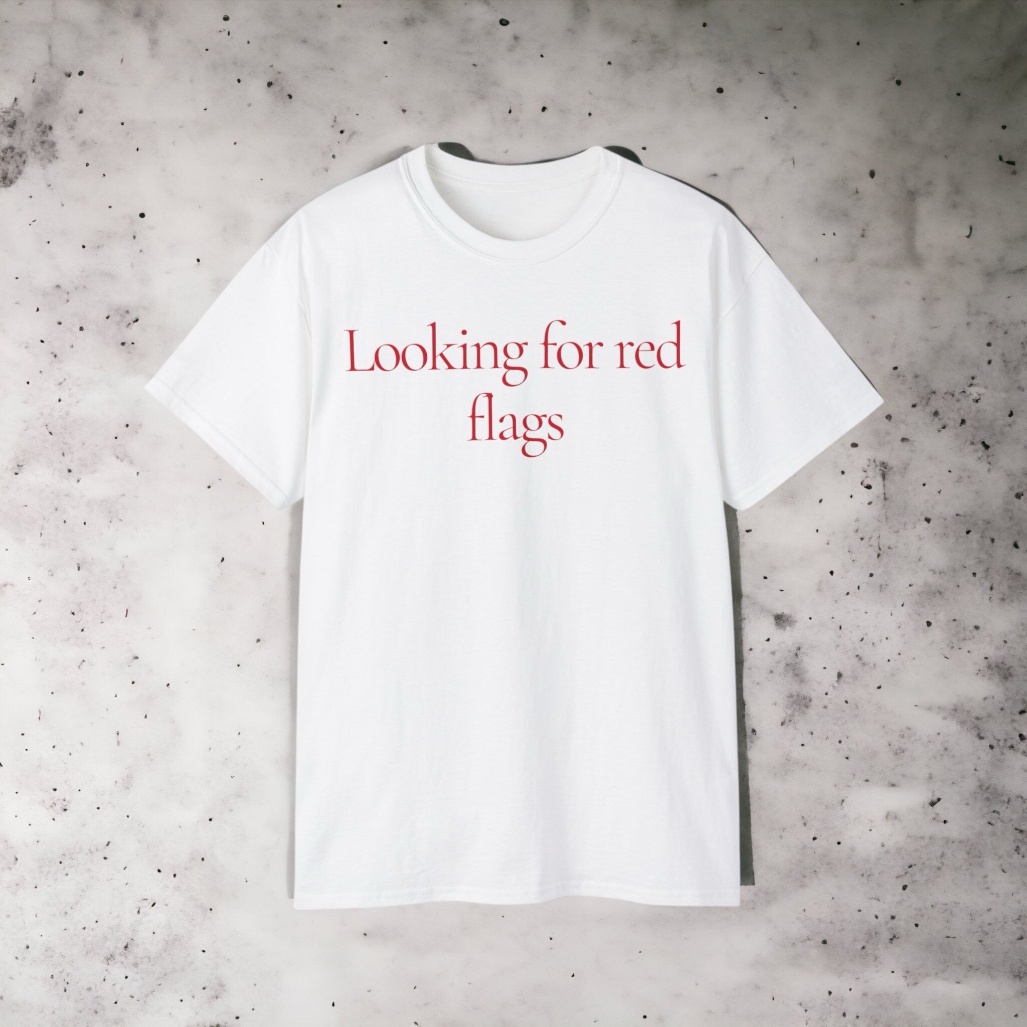 T-Shirt "Gemini-Gémeaux / Looking for red flags"